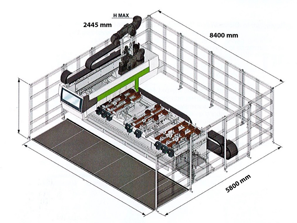 Machining center BIESSE Rover A G 2243 FT - C3181 Image 6